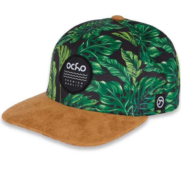 Gorra Floral Leaves lateral izquierdo Gorra Floral Leaves lateral izquierdo